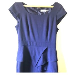 Calvin Klein Navy Blue Dress